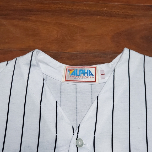 NESTLE BROADWAY HURLER'S BASEBALL SOFTBALL MANAGER JERSEY MADE IN CANADA - Picture 3 of 8